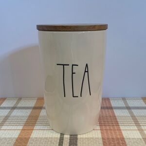 Rae Dunn Ceramic Tea Canister